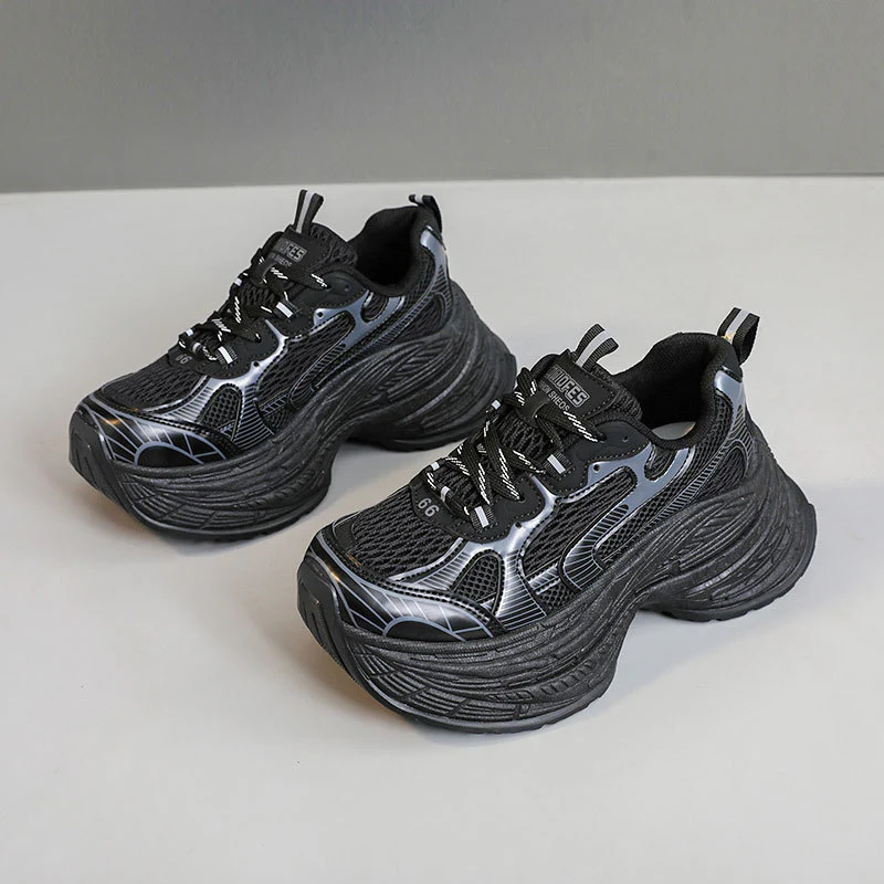 Damen Chunky Sneakers mit dämpfender Laufsohle und modischem Design Heidi Mode - Image 7