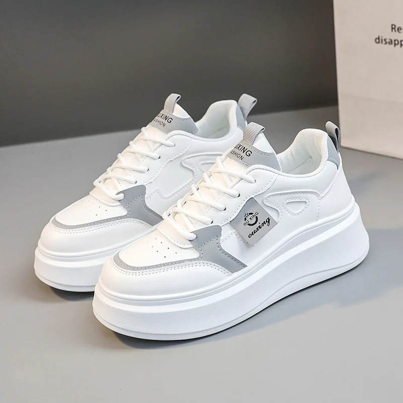 Damen Chunky Sneakers mit dämpfender Laufsohle und sportlichem Design Heidi Mode - Image 7