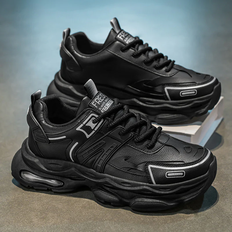 Damen Chunky Sneakers mit ergonomischem Dämpfungssystem und atmungsaktivem Obermaterial Heidi Mode - Image 2