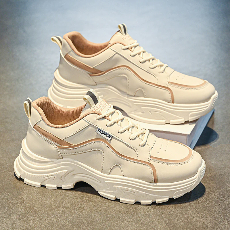Damen Chunky Sneakers mit ergonomischem Design und dämpfendem Sohlenprofil Heidi Mode - Image 2