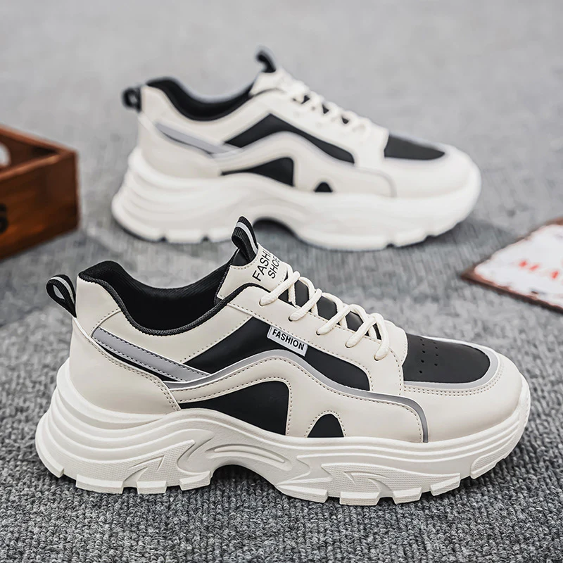 Damen Chunky Sneakers mit ergonomischem Design und dämpfendem Sohlenprofil Heidi Mode - Image 4