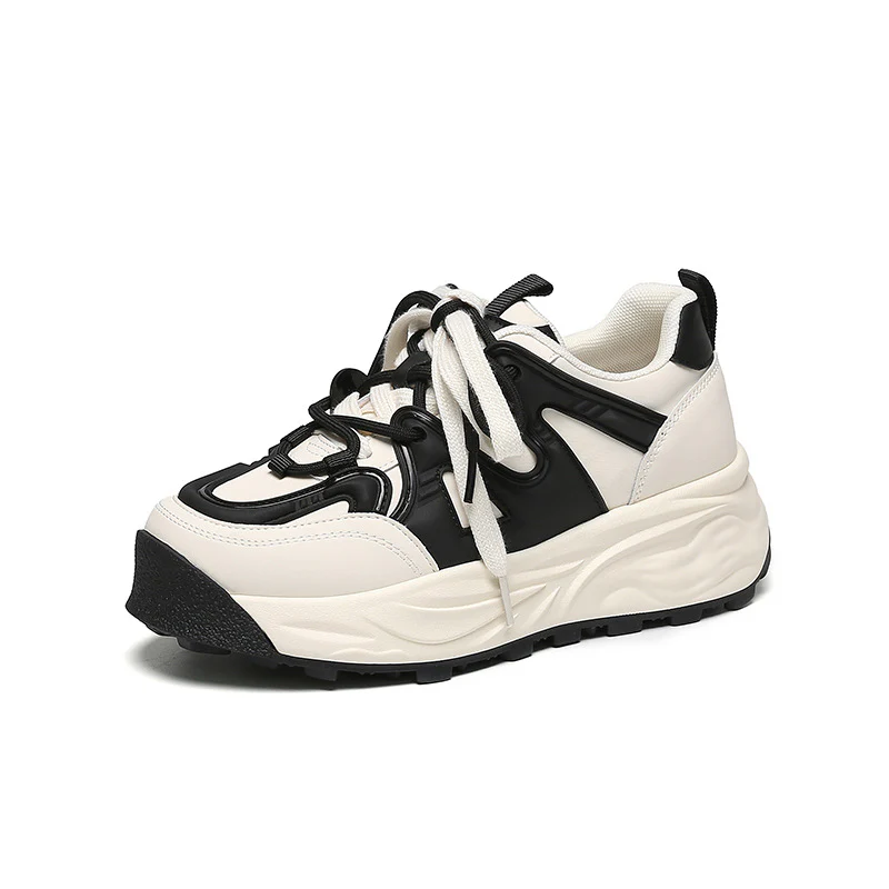 Damen Chunky Sneakers mit ergonomischer Dämpfung und atmungsaktivem Obermaterial Heidi Mode - Image 6