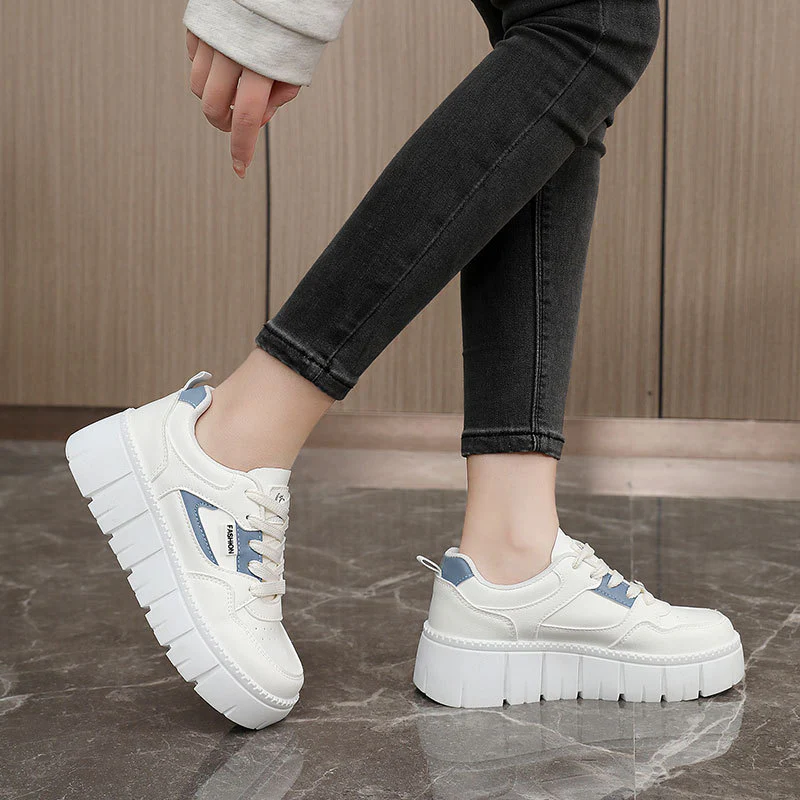 Damen Chunky Sneakers mit futuristischem Design und hohem Plateau Heidi Mode - Image 3