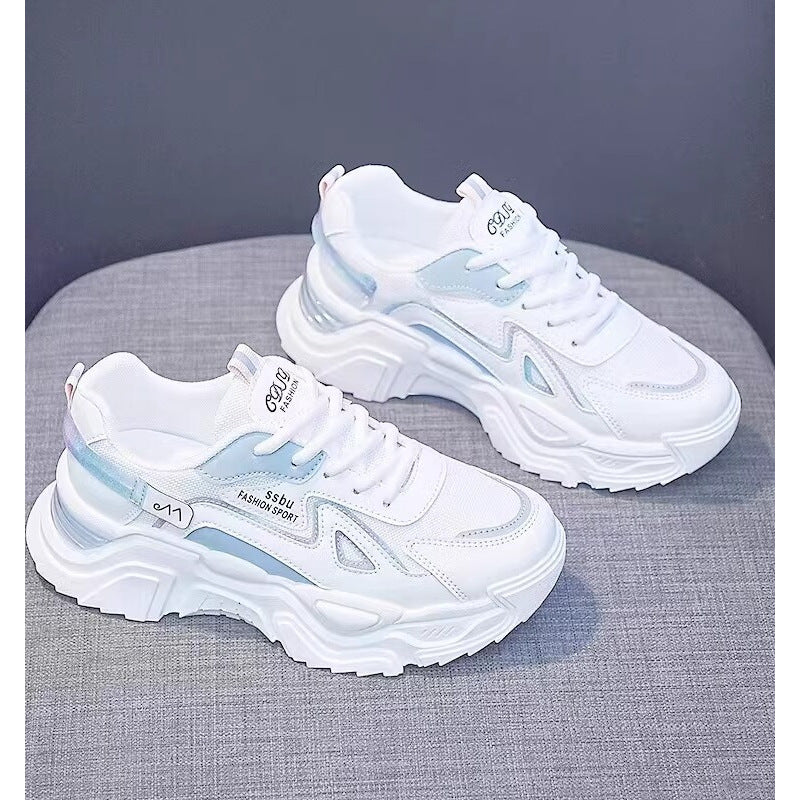 Damen Chunky Sneakers mit glänzenden Akzenten und auffälligem Design Heidi Mode - Image 3