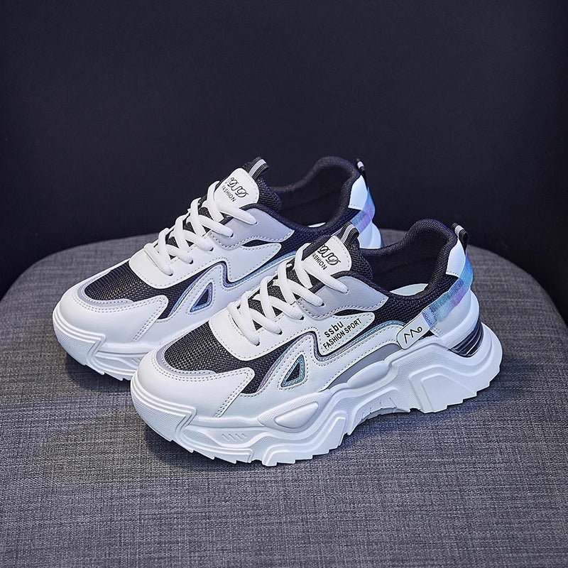 Damen Chunky Sneakers mit glänzenden Akzenten und auffälligem Design Heidi Mode - Image 6