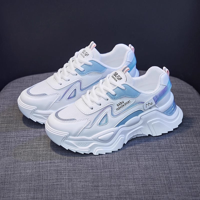 Damen Chunky Sneakers mit glänzenden Akzenten und auffälligem Design Heidi Mode - Image 7