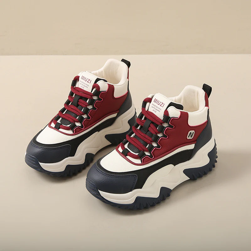 Damen Chunky Sneakers mit hohem Schaft und sportlichem Design Heidi Mode - Image 2