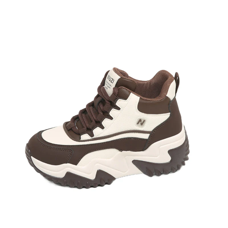 Damen Chunky Sneakers mit hohem Schaft und sportlichem Design Heidi Mode - Image 8