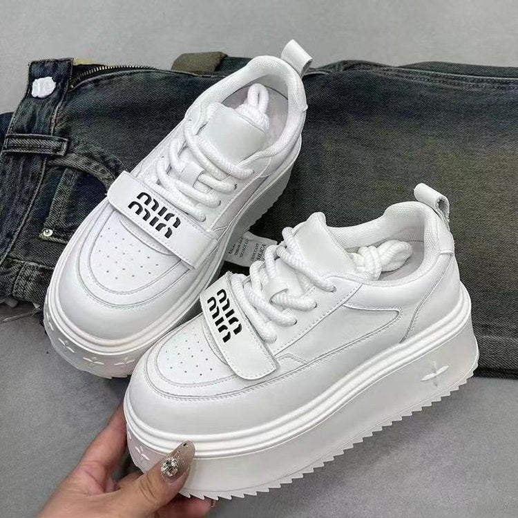 Damen Chunky Sneakers mit innovativem Klettverschluss und atmungsaktiver Sohle Heidi Mode - Image 4