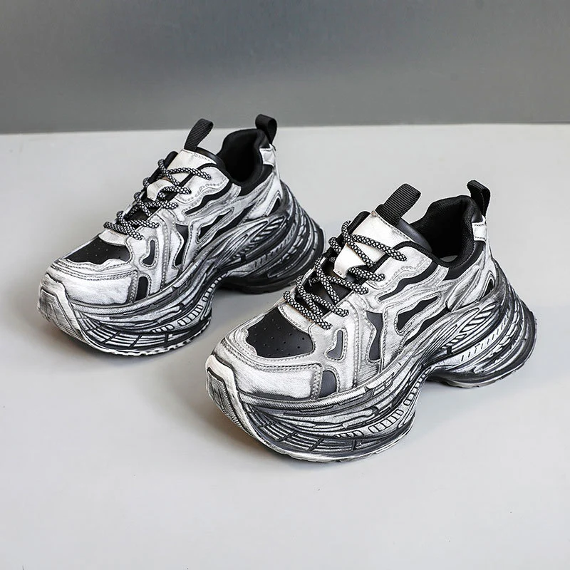 Damen Chunky Sneakers mit innovativem und elastischem Design Heidi Mode - Image 6