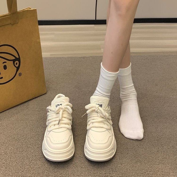 Damen Chunky Sneakers mit innovativen Dämpfungselementen und atmungsaktiver Oberflächenstruktur Heidi Mode - Image 5