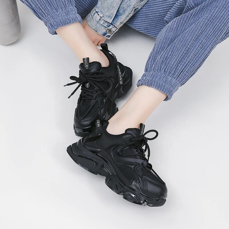 Damen Chunky Sneakers mit innovativer Komfort-Dämpfung und atmungsaktiver Oberstruktur Heidi Mode - Image 3