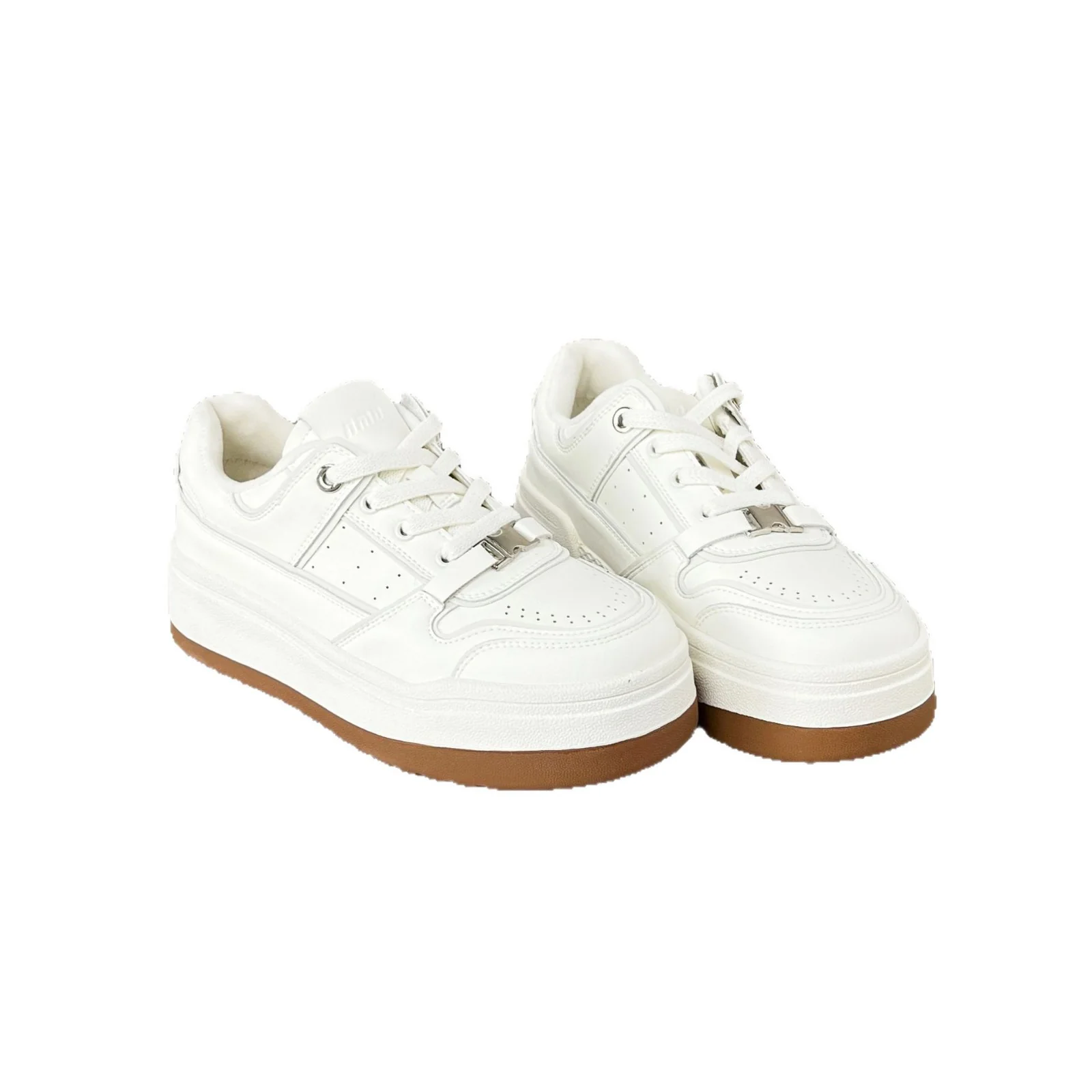 Damen Chunky Sneakers mit komfortablem Ansatz und trendiger Plateausohle Heidi Mode - Image 5