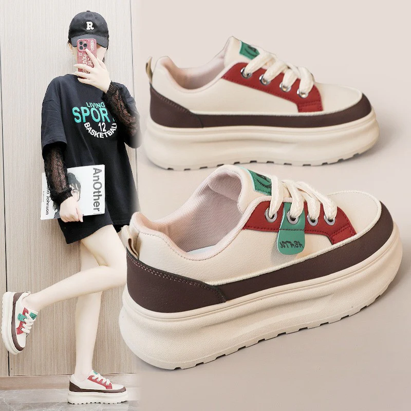 Damen Chunky Sneakers mit modischem Design und optimierter Dämpfung Heidi Mode - Image 3