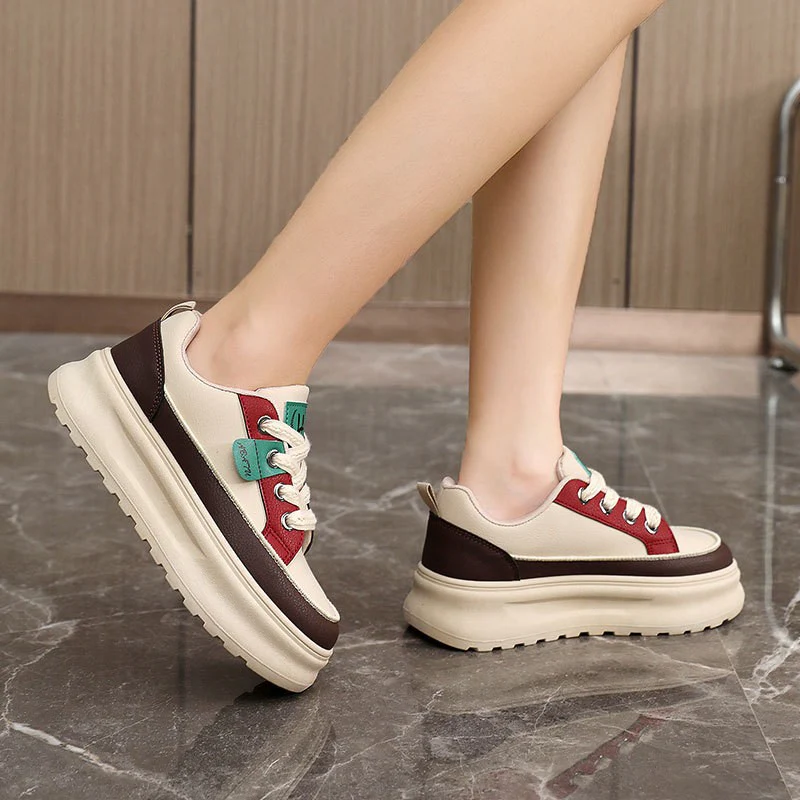 Damen Chunky Sneakers mit modischem Design und optimierter Dämpfung Heidi Mode - Image 4