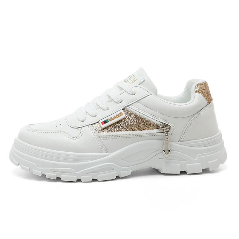 Damen Chunky Sneakers mit modischem Glitzer-Akzent und robustem Design Heidi Mode - Image 7