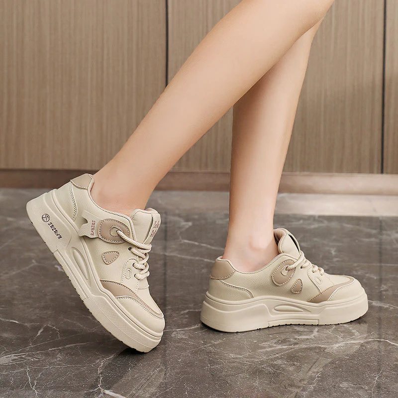 Damen Chunky Sneakers mit modischen Akzenten und bequemer Dämpfung Heidi Mode - Image 3