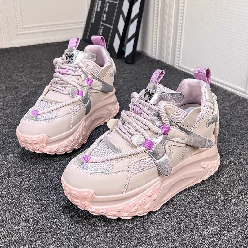 Damen Chunky Sneakers mit reflektierendem Obermaterial und innovativer Dämpfung Heidi Mode - Image 8
