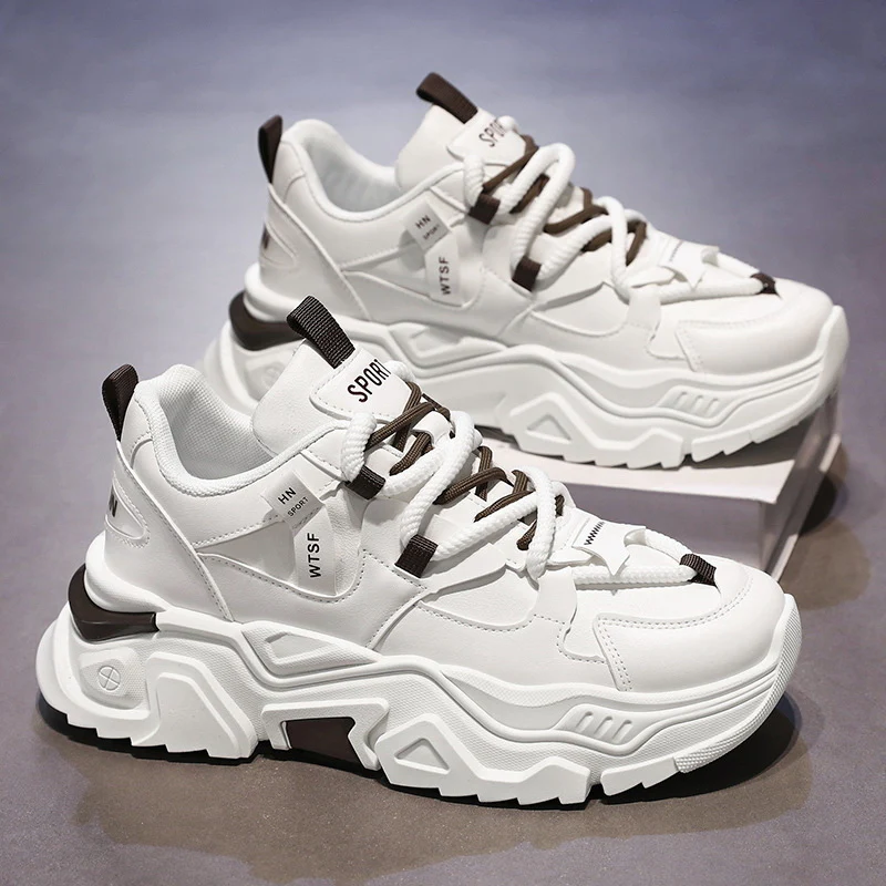 Damen Chunky Sneakers mit rutschfester Sohle und atmungsaktiver Mesh-Oberfläche Heidi Mode - Image 3
