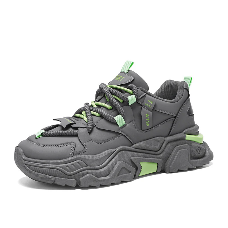 Damen Chunky Sneakers mit rutschfester Sohle und atmungsaktiver Mesh-Oberfläche Heidi Mode - Image 5
