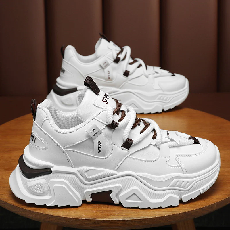 Damen Chunky Sneakers mit rutschfester Sohle und atmungsaktiver Mesh-Oberfläche Heidi Mode - Image 7