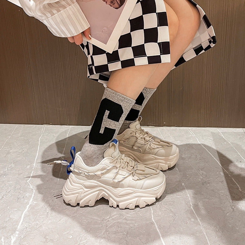 Damen Chunky Sneakers mit rutschfester Sohle und ergonomischer Dämpfung Heidi Mode - Image 4