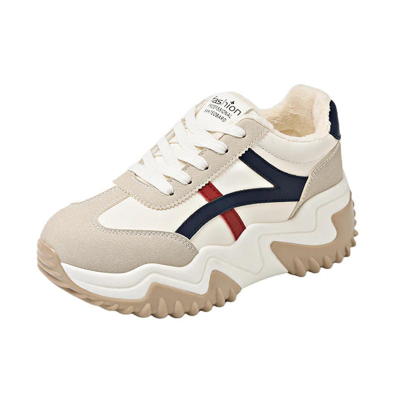 Damen Chunky Sneakers mit sportlichem Profil und gepolstertem Innenfutter Heidi Mode - Image 5