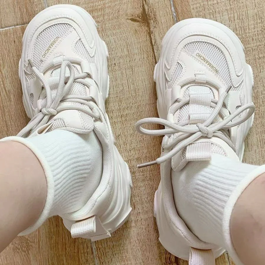 Damen Chunky Sneakers mit trendigem Design und komfortabler Stützsohle Heidi Mode - Image 4