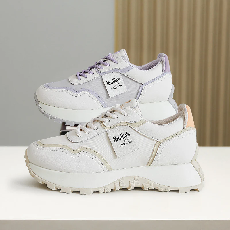 Damen Chunky Sneakers mit trendigem Design und stoßdämpfender Sohle Heidi Mode - Image 2