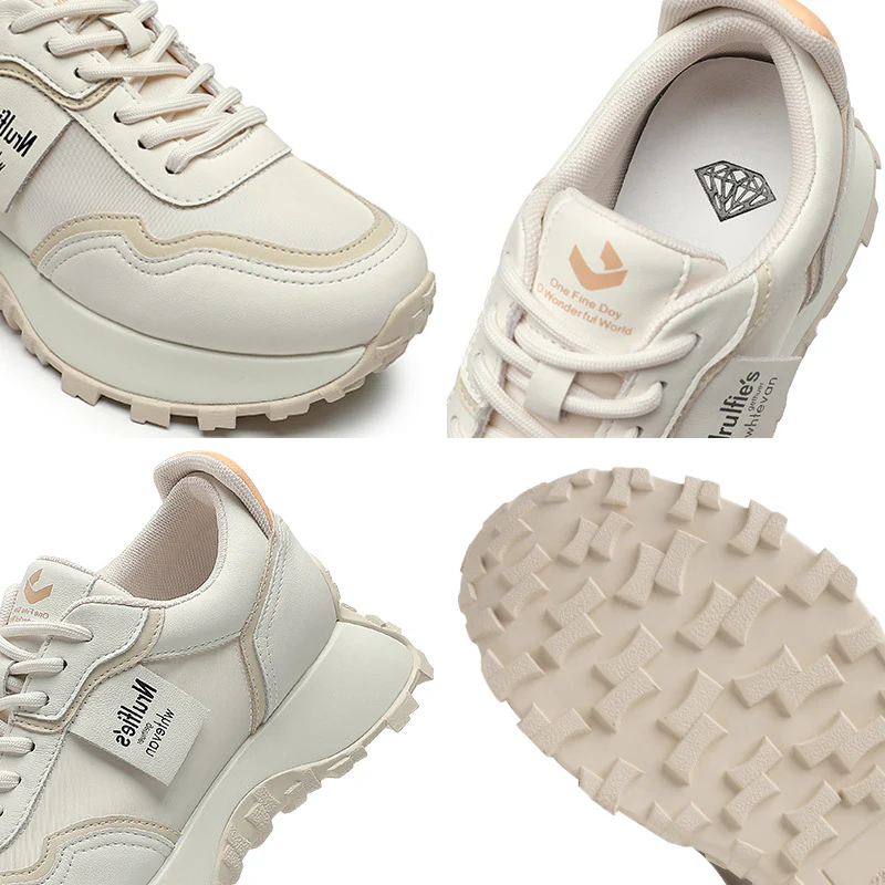 Damen Chunky Sneakers mit trendigem Design und stoßdämpfender Sohle Heidi Mode - Image 4
