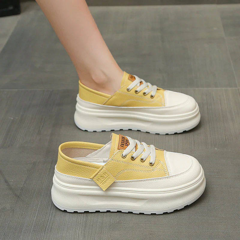 Damen Chunky Sneakers mit trendiger Plateausohle Heidi Mode - Image 6