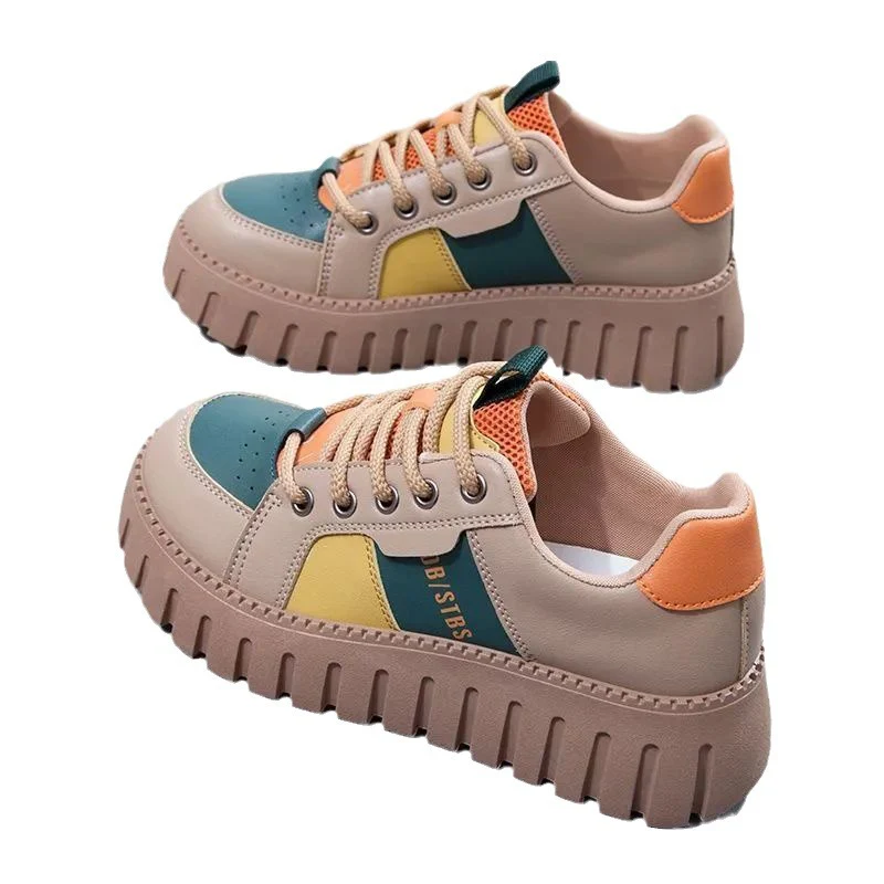 Damen Chunky Sneakers mit verstärktem Profil und atmungsaktivem Obermaterial Heidi Mode - Image 5