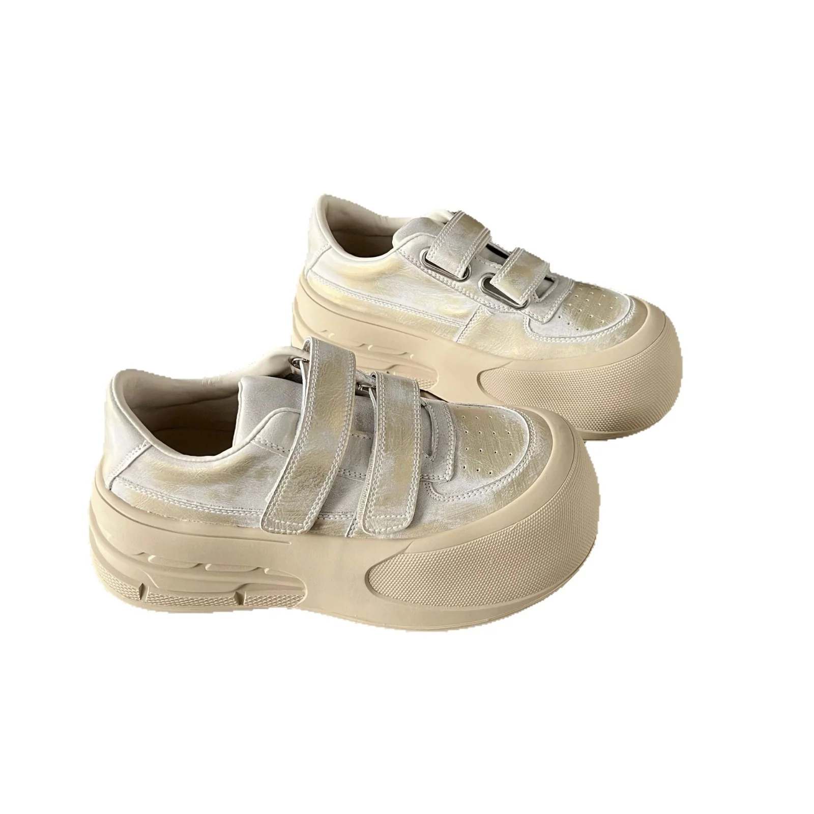 Damen Chunky Sneakers mit verstellbaren Klettverschlüssen und dämpfender Sohle Heidi Mode - Image 5