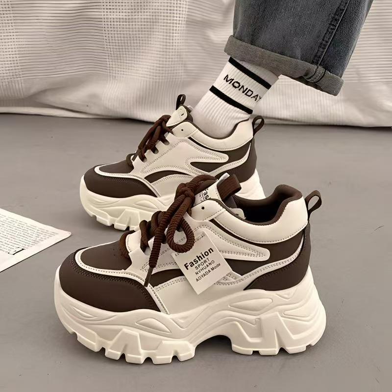 Damen Chunky Sneakers mit vielseitigem Design und bequemer Dämpfung Heidi Mode - Image 2