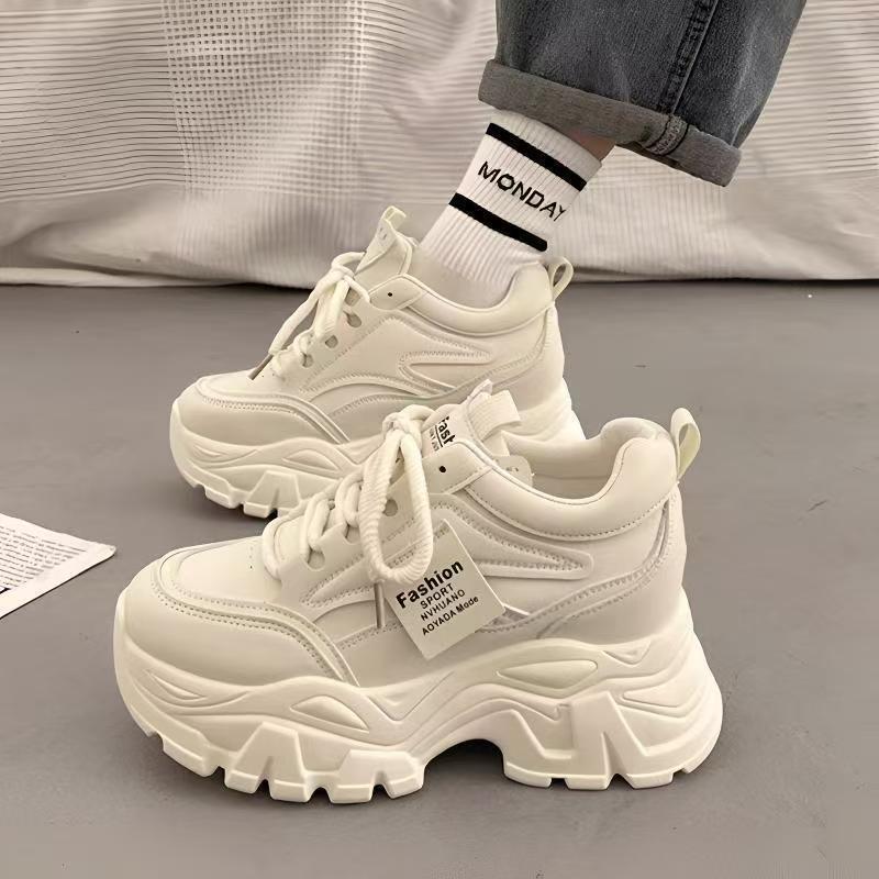 Damen Chunky Sneakers mit vielseitigem Design und bequemer Dämpfung Heidi Mode - Image 3