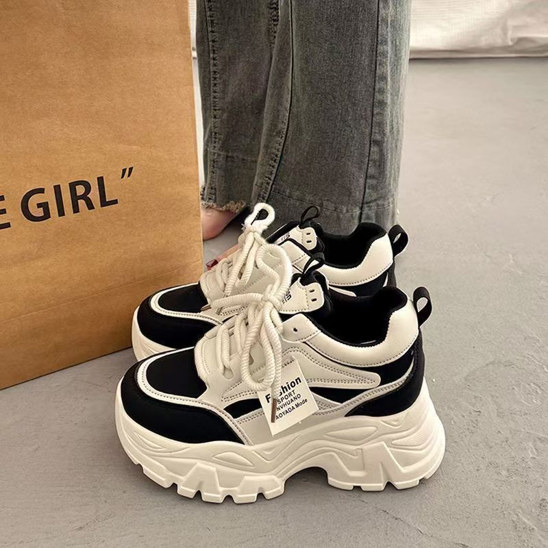 Damen Chunky Sneakers mit vielseitigem Design und bequemer Dämpfung Heidi Mode - Image 8