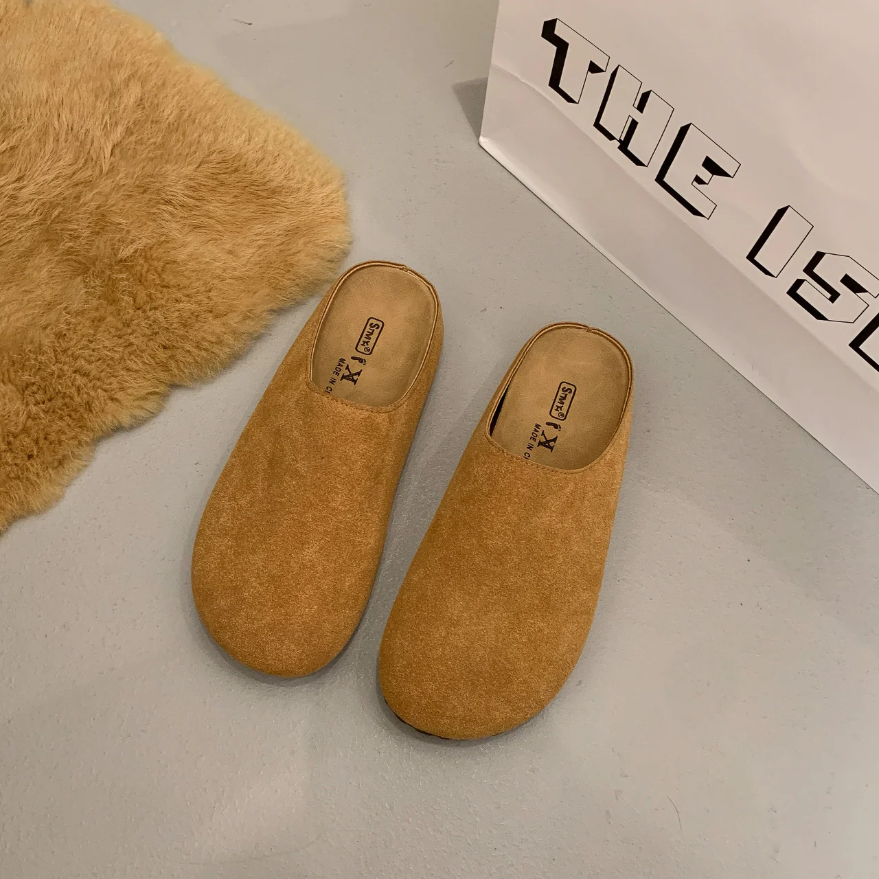 Damen Clogs aus hochwertigem Wildleder mit ergonomischem Fußbett Heidi Mode - Image 4