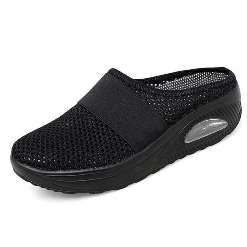 Damen Clogs mit atmungsaktiver Oberflächenstruktur und leichtem Dämpfungssystem Heidi Mode - Image 4