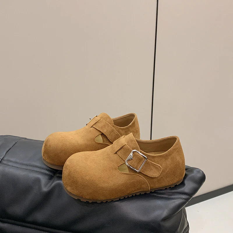 Damen Clogs mit elegantem Schnallenverschluss und weichem Obermaterial Heidi Mode - Image 6