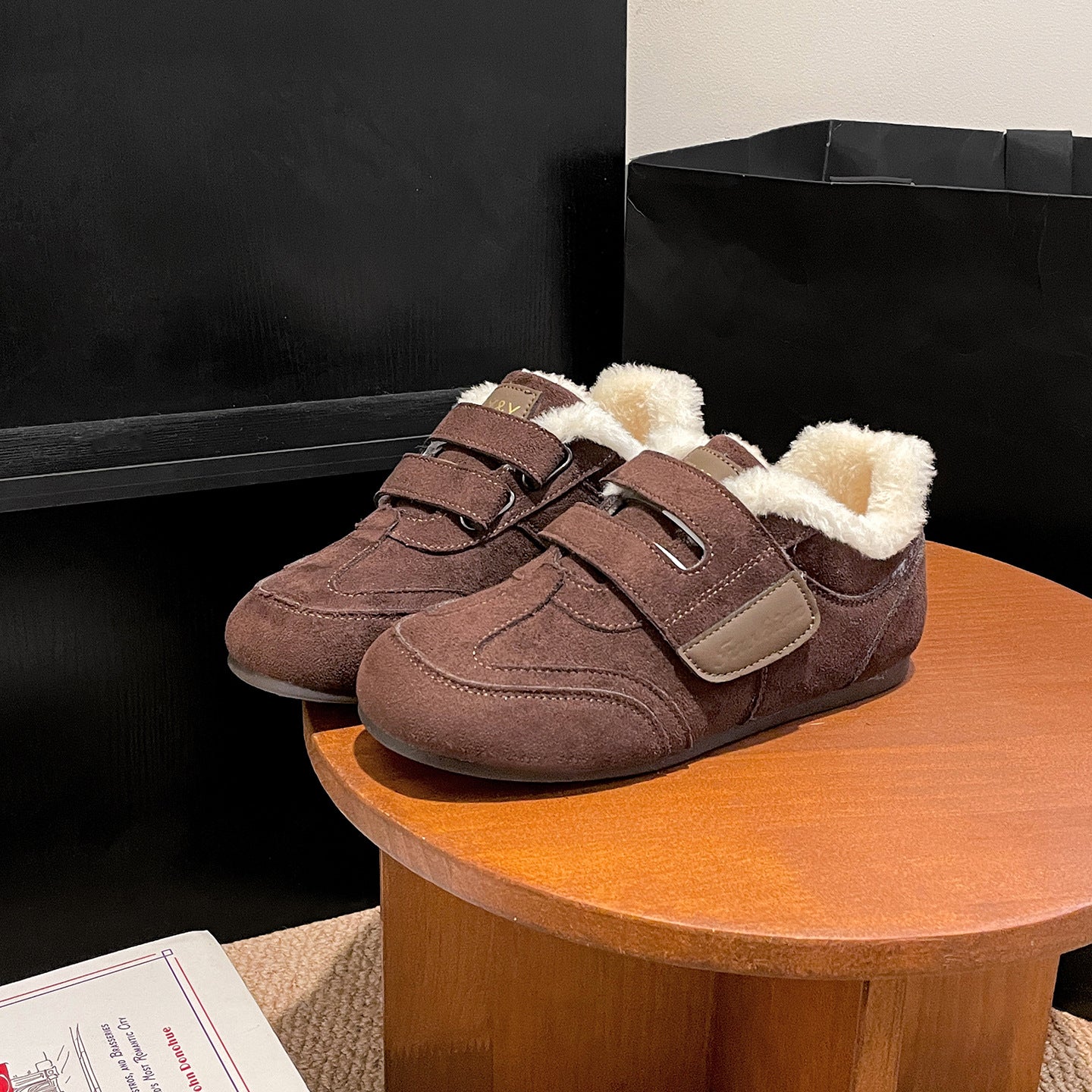 Damen Clogs mit flauschigem Innenfutter und rutschfester Sohle Heidi Mode - Image 3