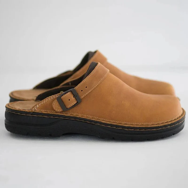 Damen Clogs mit komfortabler Fußbettgestaltung und elegantem Riemen Heidi Mode - Image 8
