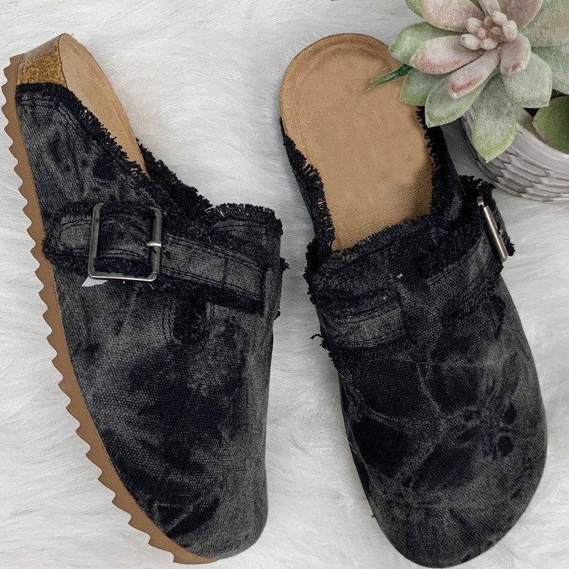 Damen Clogs mit lässigem Camouflage-Design und weichem Fußbett Heidi Mode - Image 3