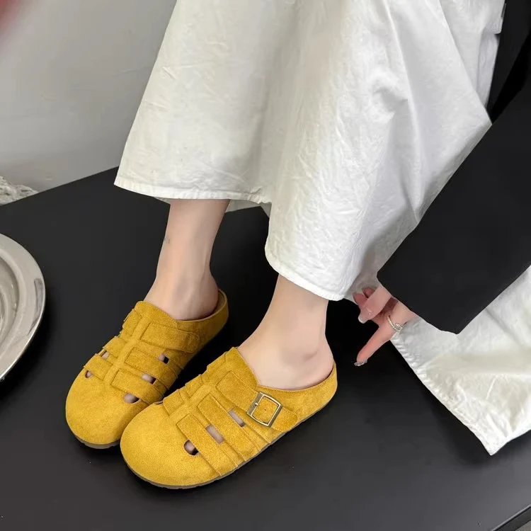 Damen Clogs mit modischem Riemendesign und weichem Innenfutter Heidi Mode - Image 3