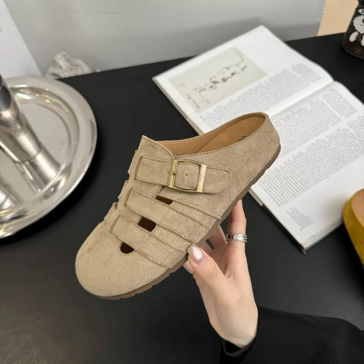 Damen Clogs mit modischem Riemendesign und weichem Innenfutter Heidi Mode - Image 8