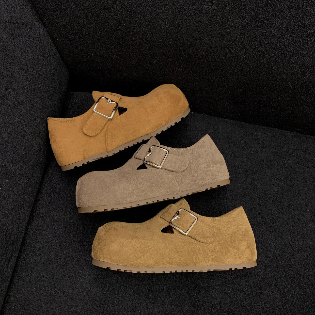Damen Clogs mit modischer Schnalle und ergonomischem Fußbett Heidi Mode - Image 4