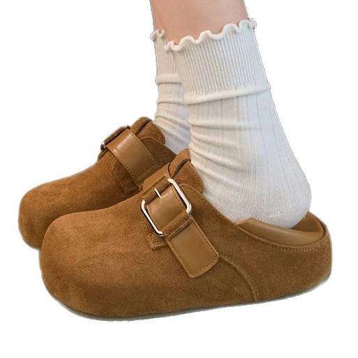 Damen Clogs mit verstellbarer Schnalle und weichem Innenfutter Heidi Mode - Image 5