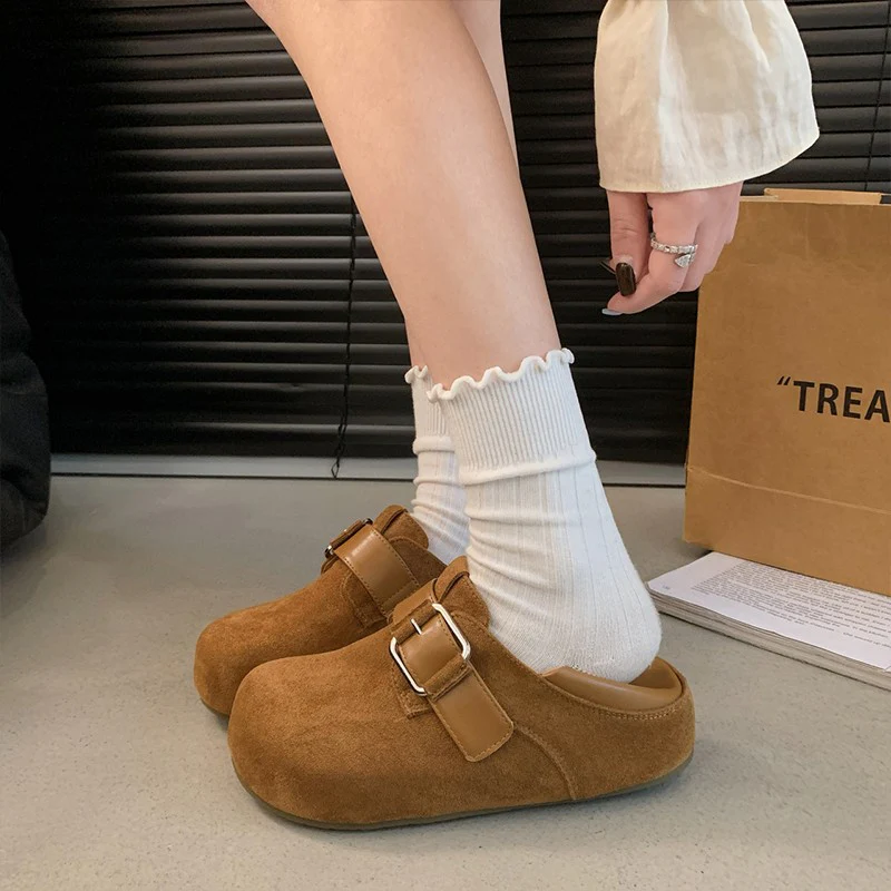 Damen Clogs mit verstellbarer Schnalle und weichem Innenfutter Heidi Mode - Image 6