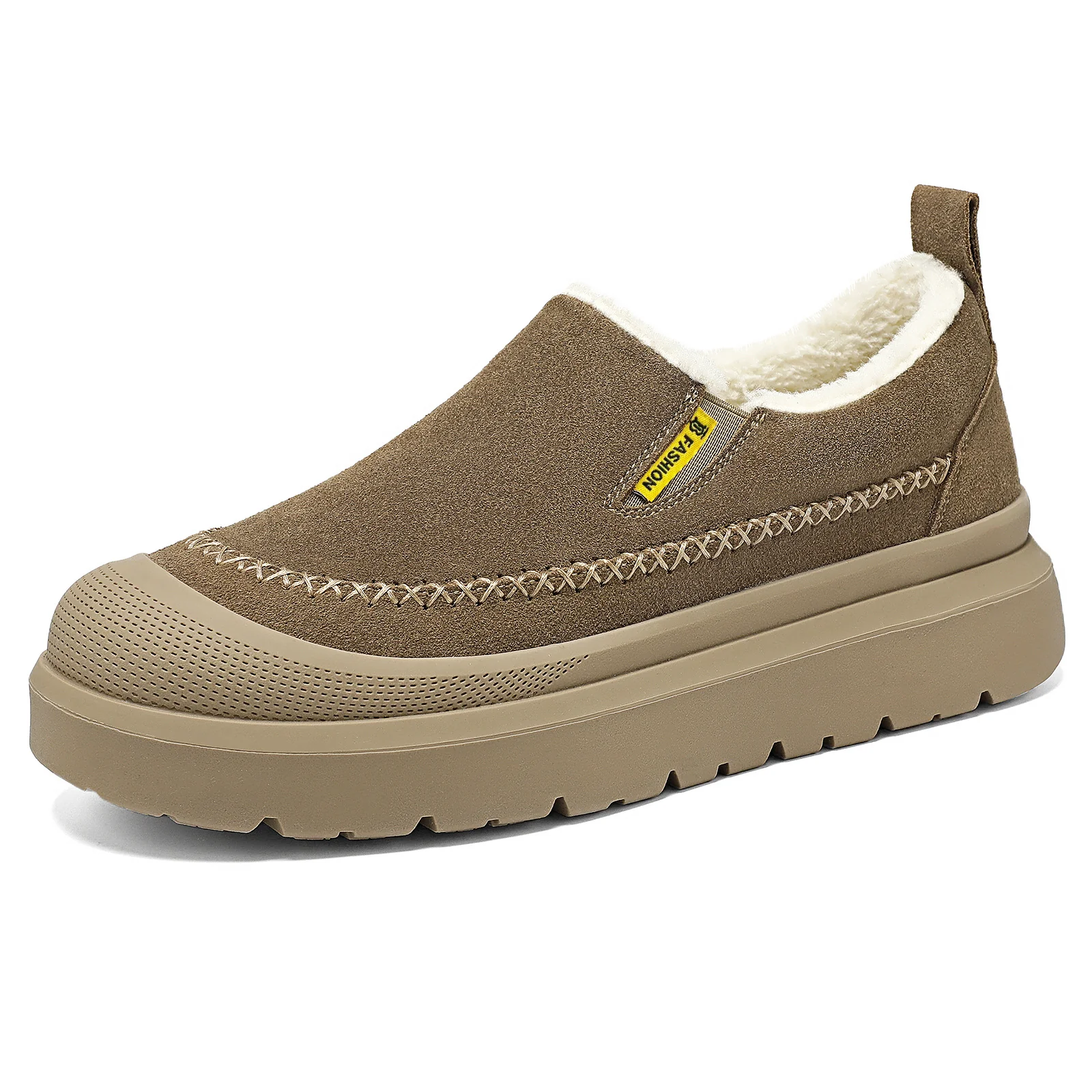 Damen Cozy Slip-On Sneakers mit warmem Innenfutter Heidi Mode - Image 4
