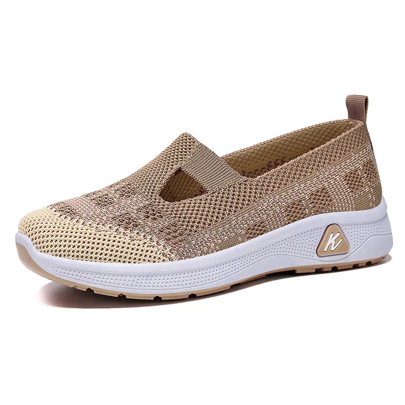Damen Cushioned Slip-On Sneakers mit atmungsaktivem Obermaterial Heidi Mode - Image 7