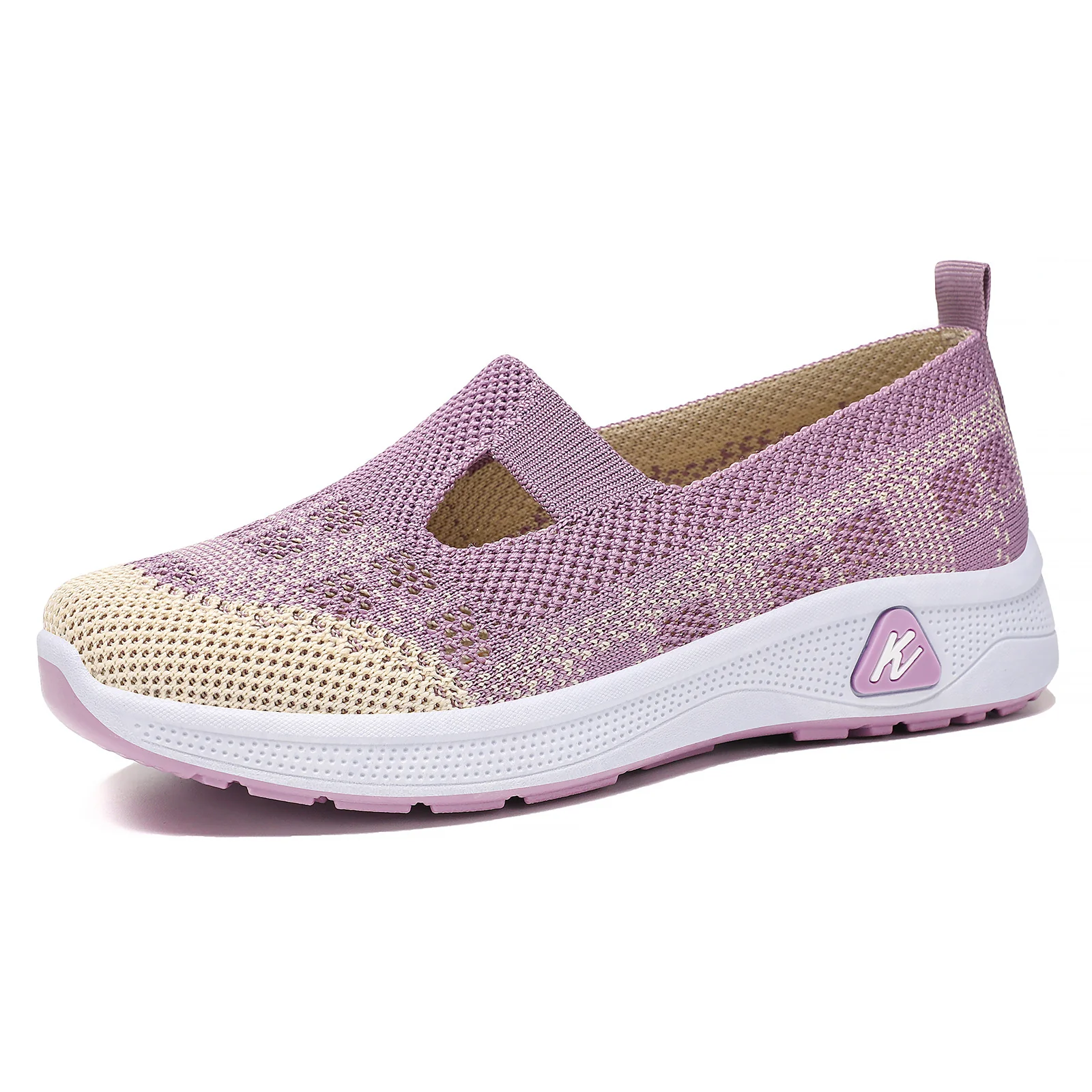 Damen Cushioned Slip-On Sneakers mit atmungsaktivem Obermaterial Heidi Mode - Image 9